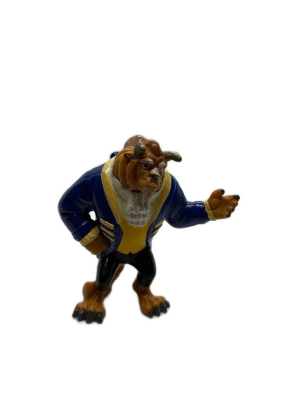 Disney Applause Beauty & The Beast Beast Figurine Cake Topper Blue Suit